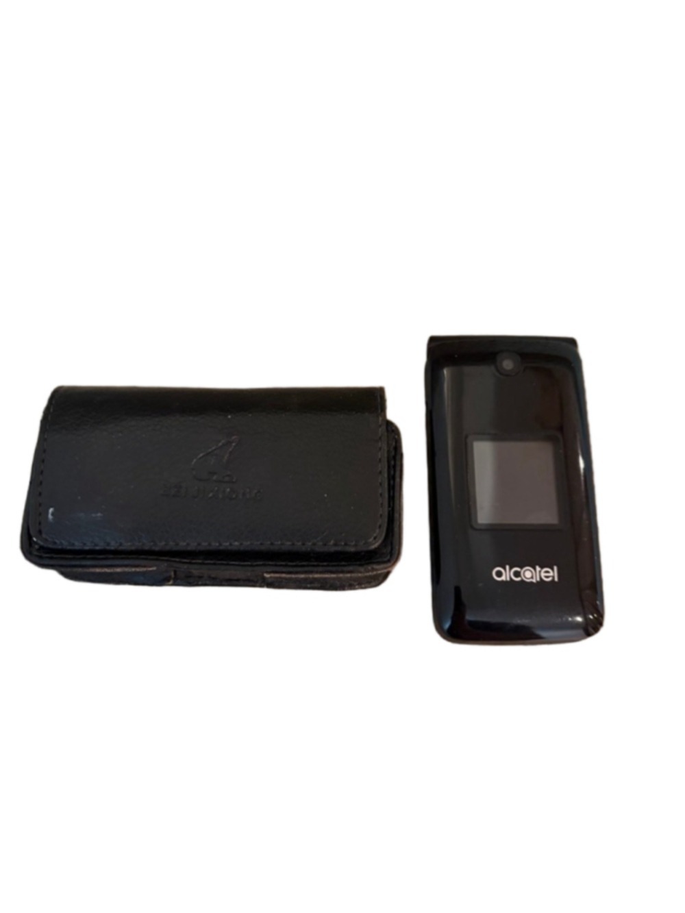 Alcatel Black Flip Phone Mdoel 4044V